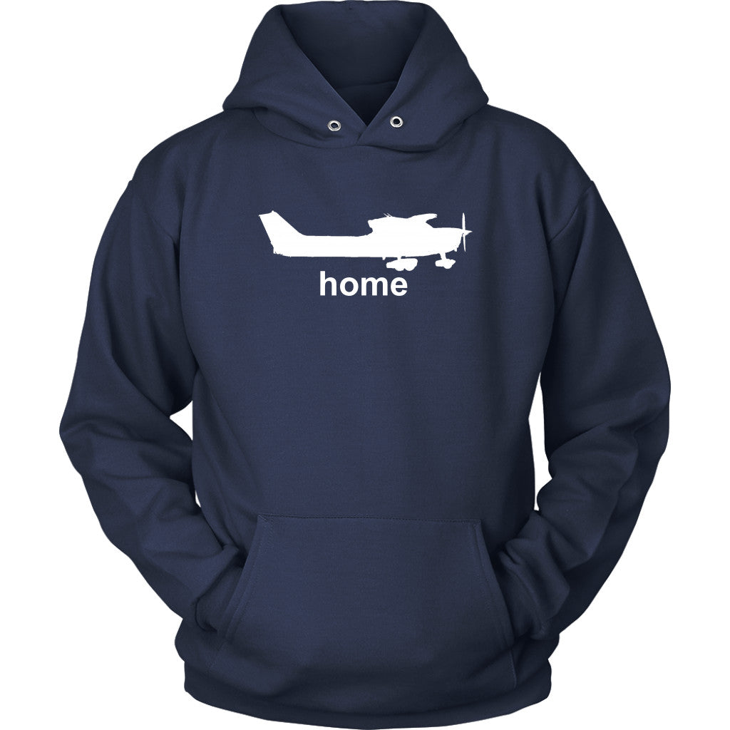 Unisex Pilot Home Hoodie Sweatshirt Cessna - Flash Aviation