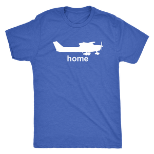 Men's Triblend Pilot Home T-Shirt Cessna - Flash Aviation