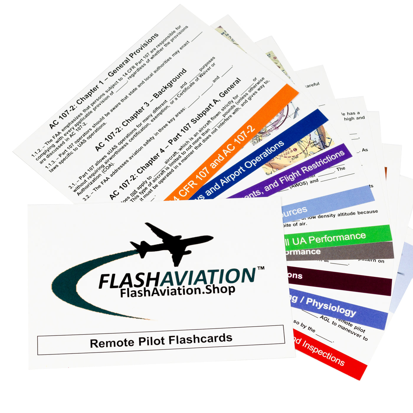 Ground Flash Card Aviation Flashcards For Pilot Exams - Optimized To Pass Flight Tests