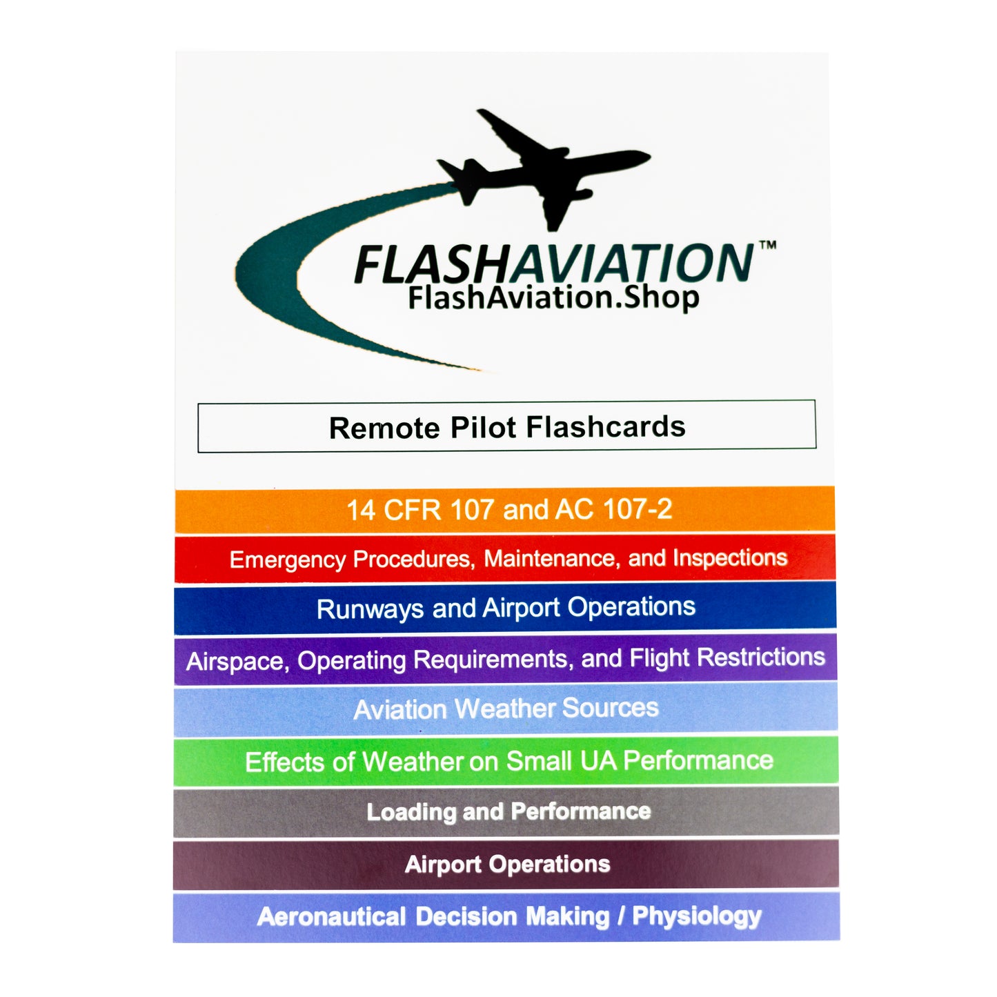 Remote Pilot Flashcards - Flash Aviation