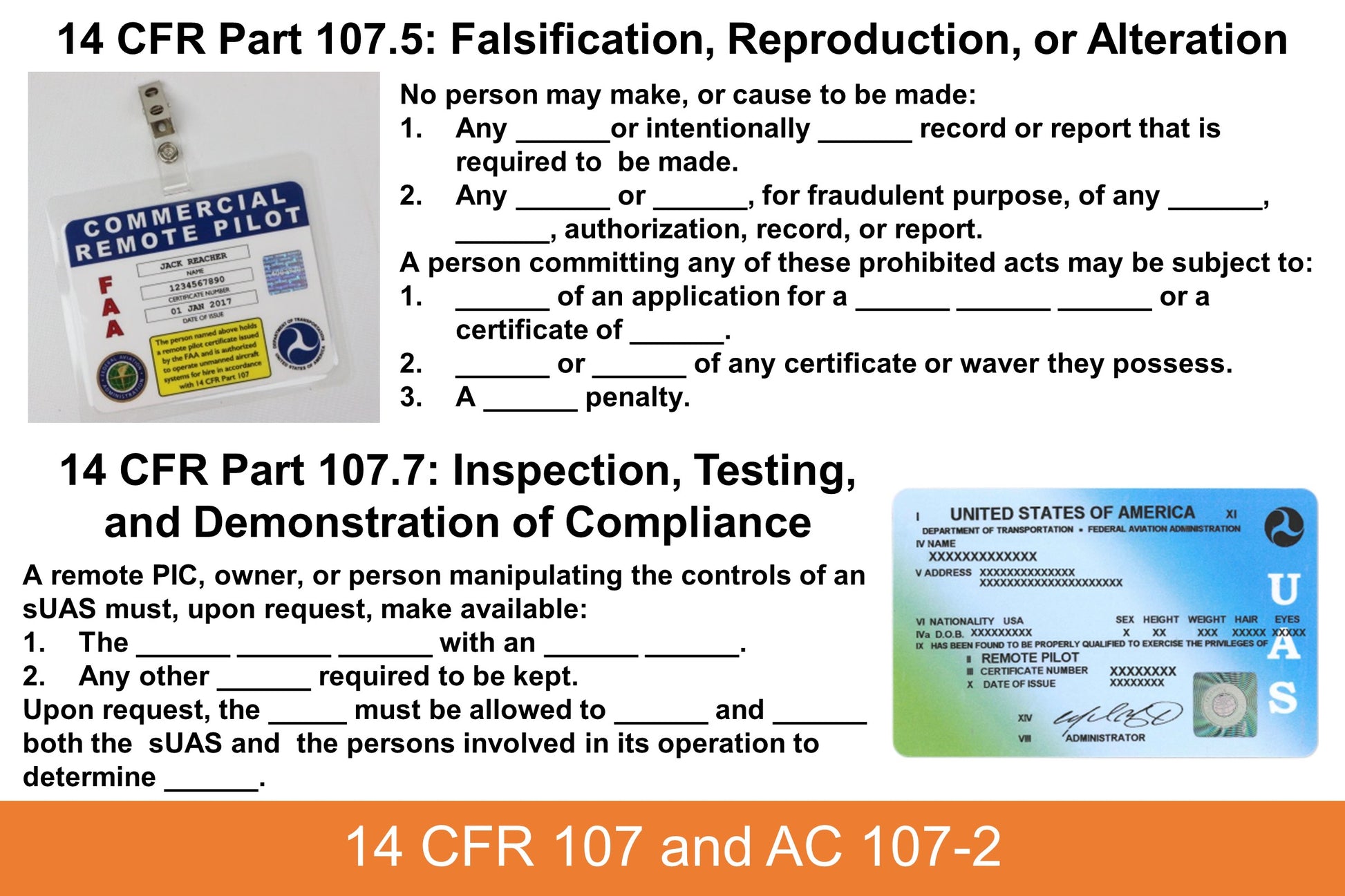 Remote Pilot Flashcards - Flash Aviation