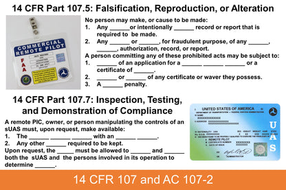 Remote Pilot Flashcards - Flash Aviation