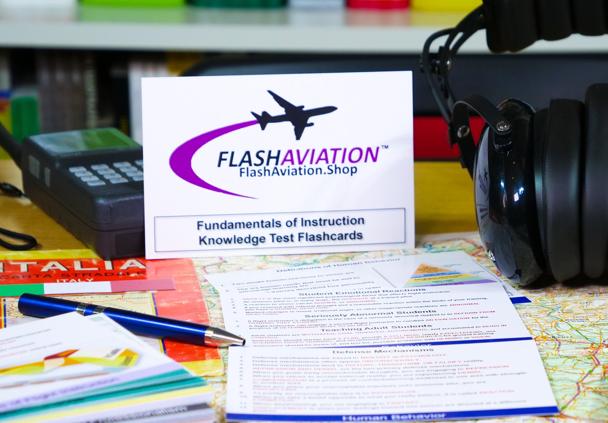 Fundamentals of Instruction Flashcards - Flash Aviation